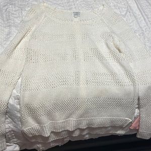 Cream brand new Toney grey knit sweater